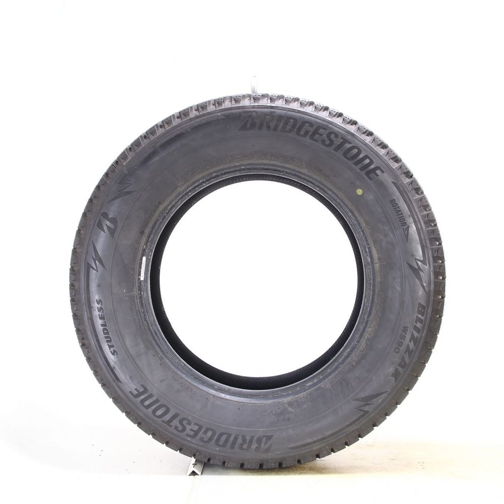 Set of (2) Used 235/65R16 Bridgestone Blizzak WS90 Studless 103T - 11/32 - Image 3