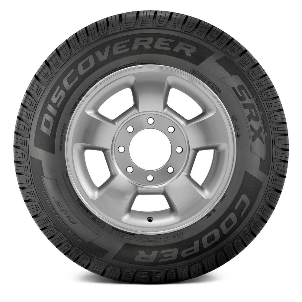 Set of (2) New 275/50R20 Cooper Discoverer SRX LE 109H - Image 2