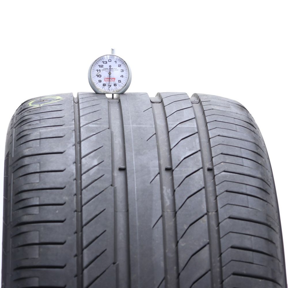 Set of (2) Used 295/40R22 Continental ContiSportContact 5 SUV ContiSilent 112Y - 7/32 - Image 2