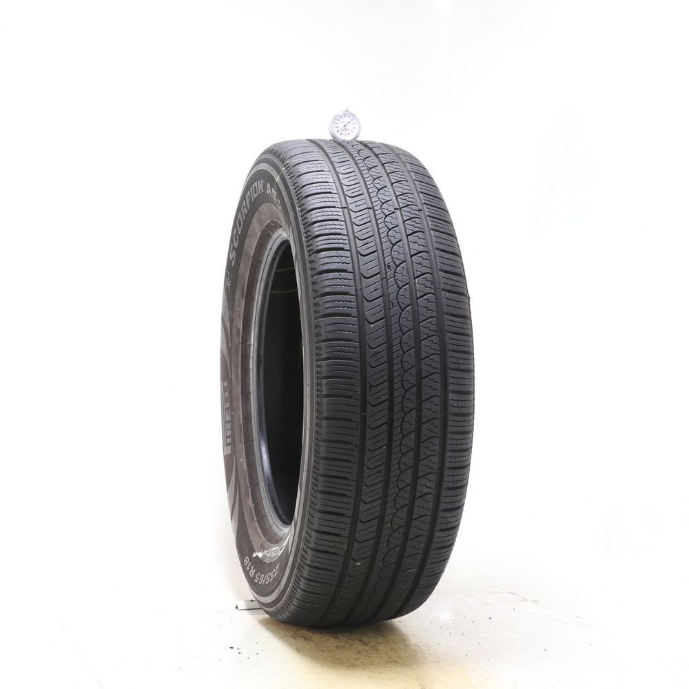 Set of (2) Used 255/65R18 Pirelli Scorpion AS Plus 3 111T - 7.5-9/32 - Image 4