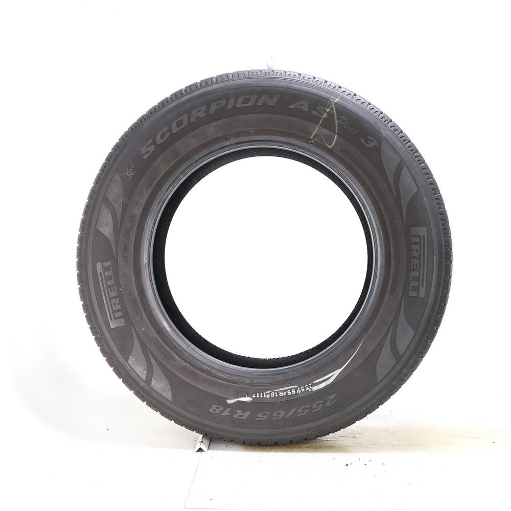 Set of (2) Used 255/65R18 Pirelli Scorpion AS Plus 3 111T - 7.5-9/32 - Image 6