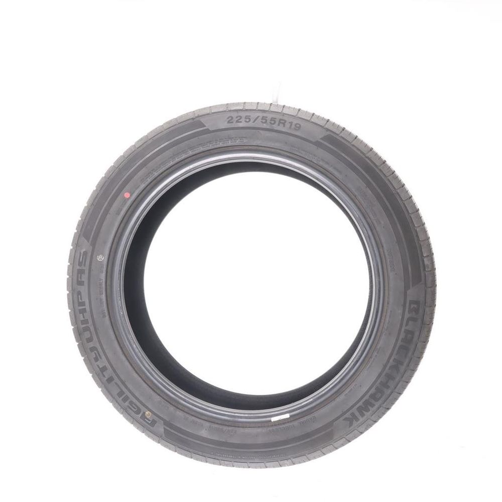 Set of (2) Used 225/55R19 Blackhawk Agility UHP AS 103W - 9-9.5/32 - Image 3