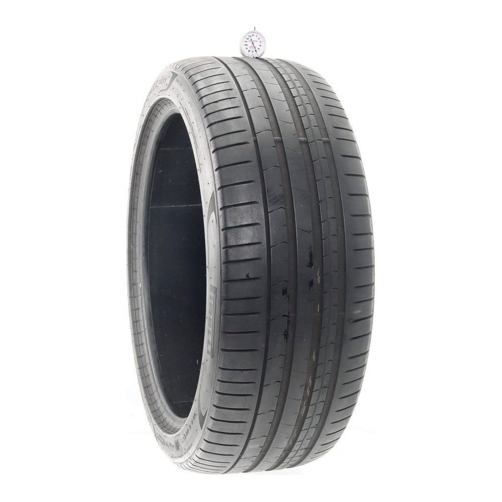 Set of (2) Used 275/40R22 Pirelli P Zero PZ4 Run Flat 107Y - 6-7/32 - Image 1