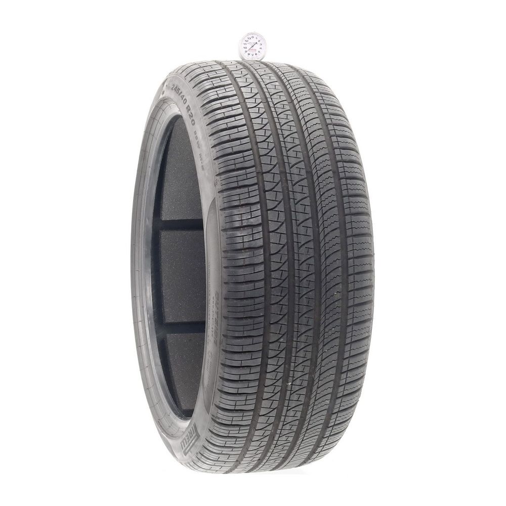 Set of (2) Used 245/40R20 Pirelli P Zero Elect PNCS 99W - 7-8.5/32 - Image 4
