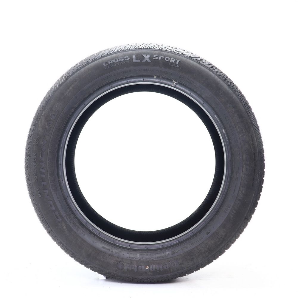 Set of (2) Driven Once 235/55R19 Continental CrossContact LX Sport SSR MOE 101H - 10/32 - Image 3