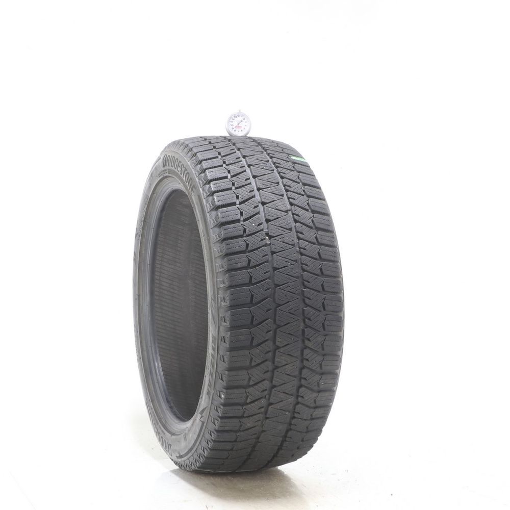 Set of (2) Used 245/45R18 Bridgestone Blizzak WS90 Studless 100H - 8-8.5/32 - Image 2