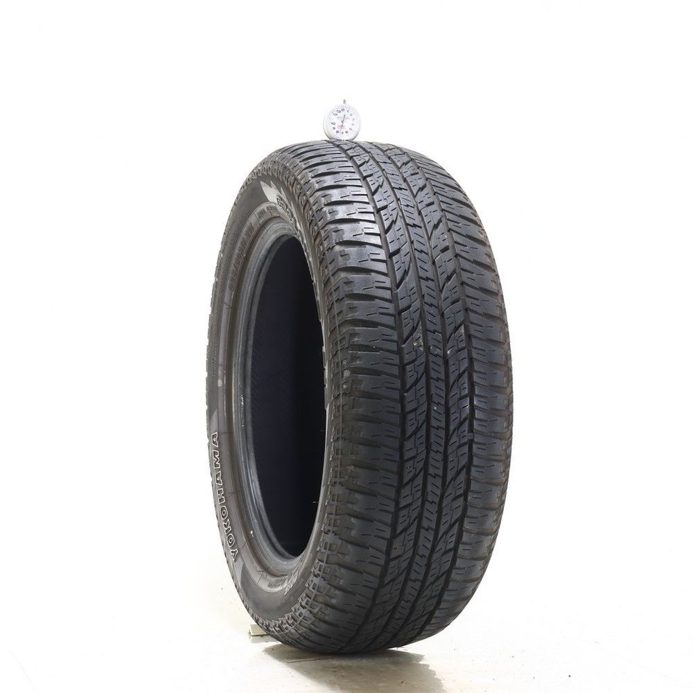 Set of (2) Used 225/60R17 Yokohama Geolandar A/T G015 99T - 7.5-8/32 - Image 1