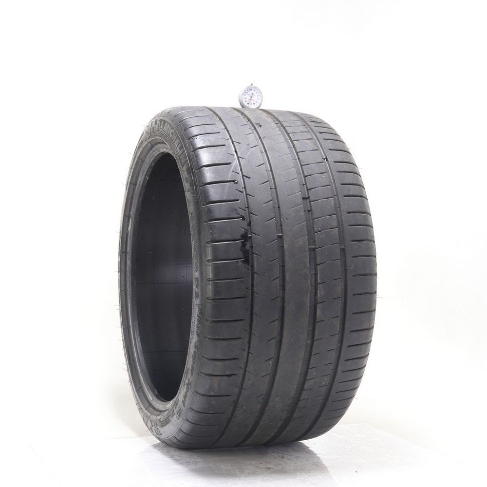 Set of (2) Used 335/30ZR20 Michelin Pilot Super Sport NO 108Y - 7.5-8/32 - Image 1