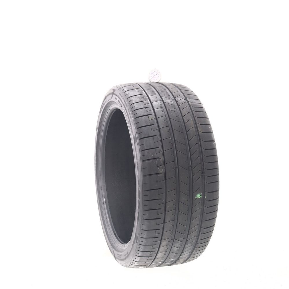 Set of (2) Used 285/35ZR20 Pirelli P Zero PZ4 F03 104Y - 7.5-9/32 - Image 4