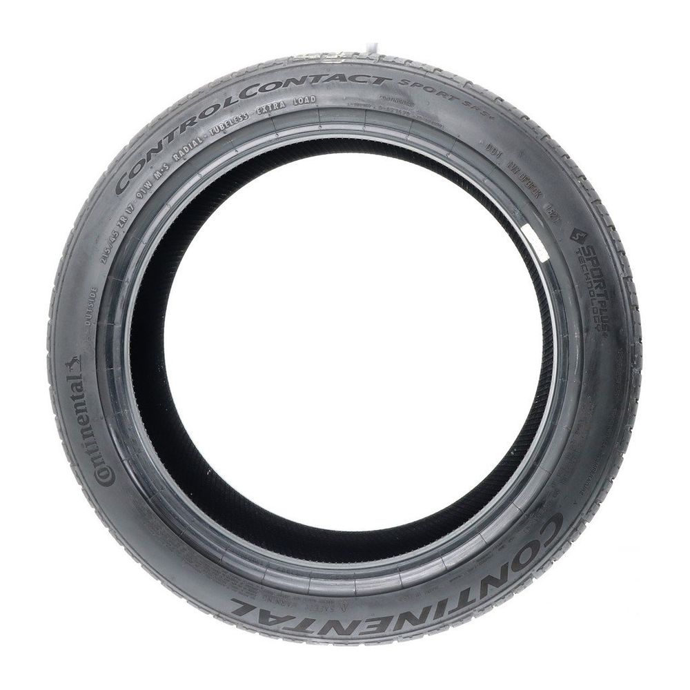 Set of (4) Used 215/45ZR17 Continental ControlContact Sport SRS Plus 91W - 6-7.5/32 - Image 6
