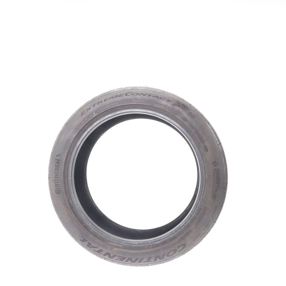 Used 225/45ZR17 Continental ExtremeContact Sport 02 91W - 7.5/32 - Image 3