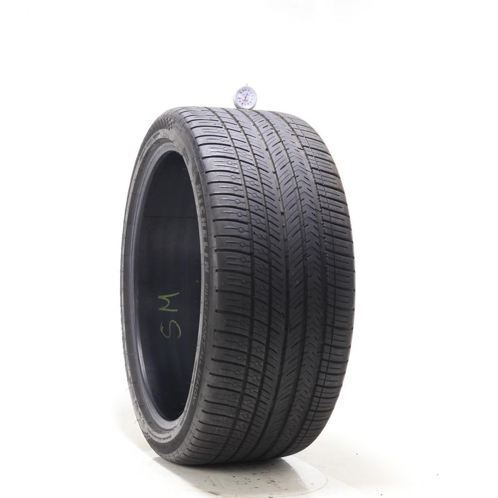 Set of (2) Used 285/35ZR22 Michelin Pilot Sport All Season 4 106Y - 6.5-7.5/32 - Image 4