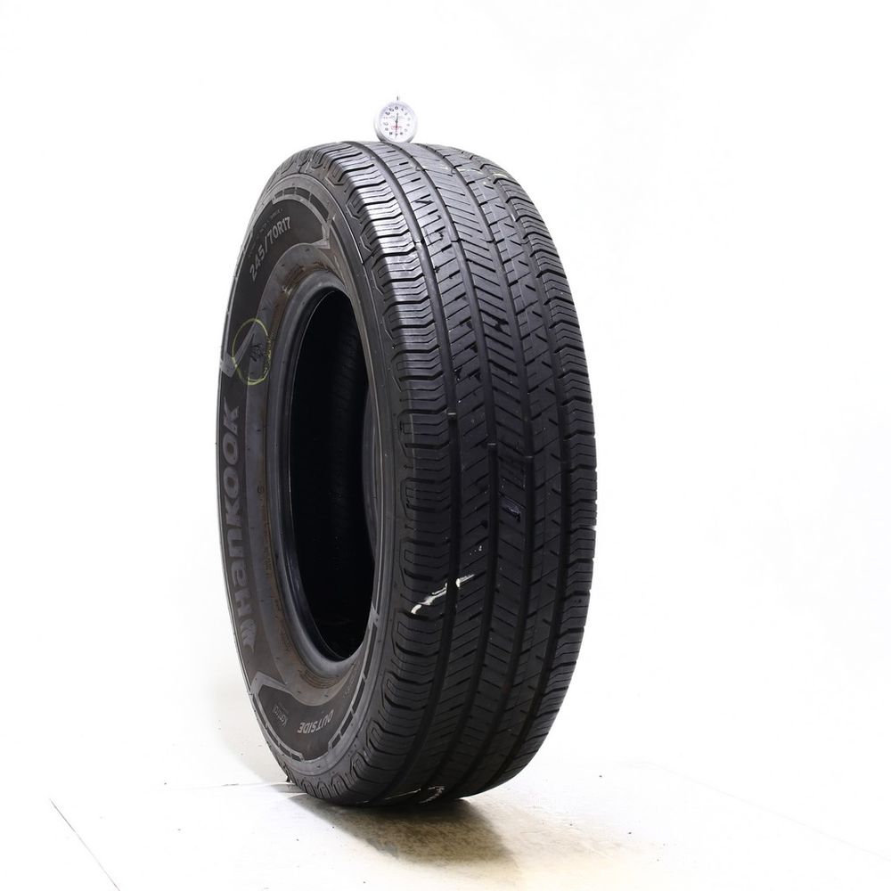 Set of (2) Used 245/70R17 Hankook Mavis Traction Control 4Season 110T - 6-7/32 - Image 4