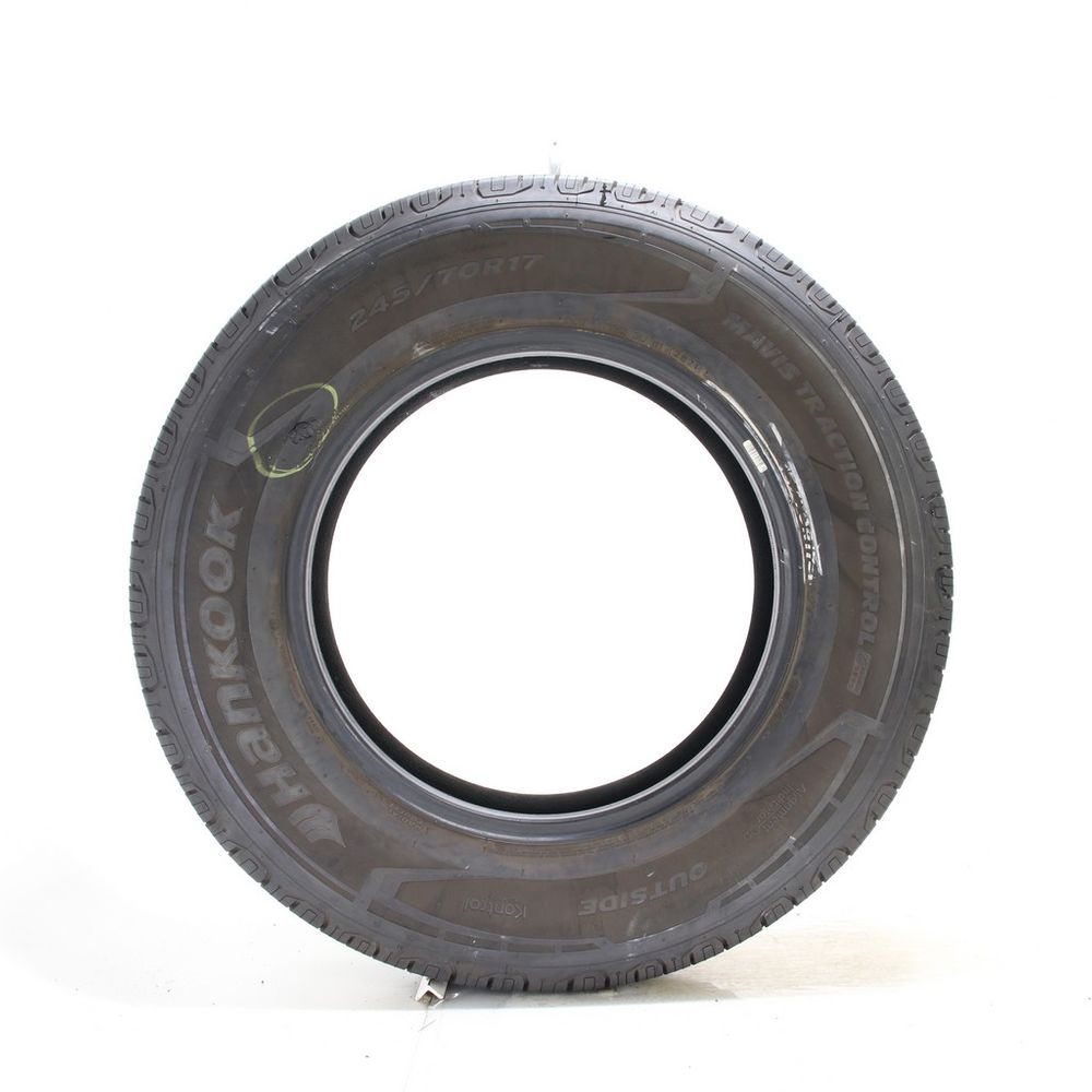 Set of (2) Used 245/70R17 Hankook Mavis Traction Control 4Season 110T - 6-7/32 - Image 6