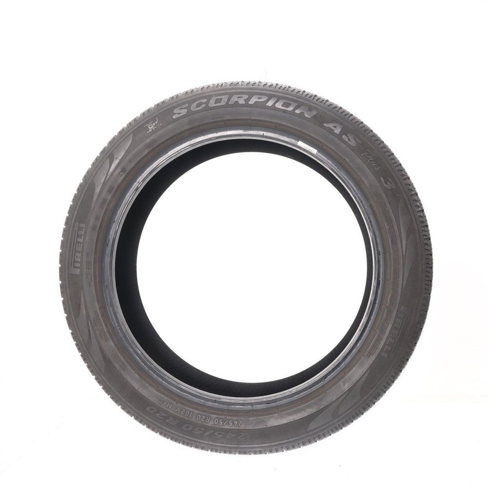 Set of (2) Used 245/50R20 Pirelli Scorpion AS Plus 3 102V - 6-7.5/32 - Image 6