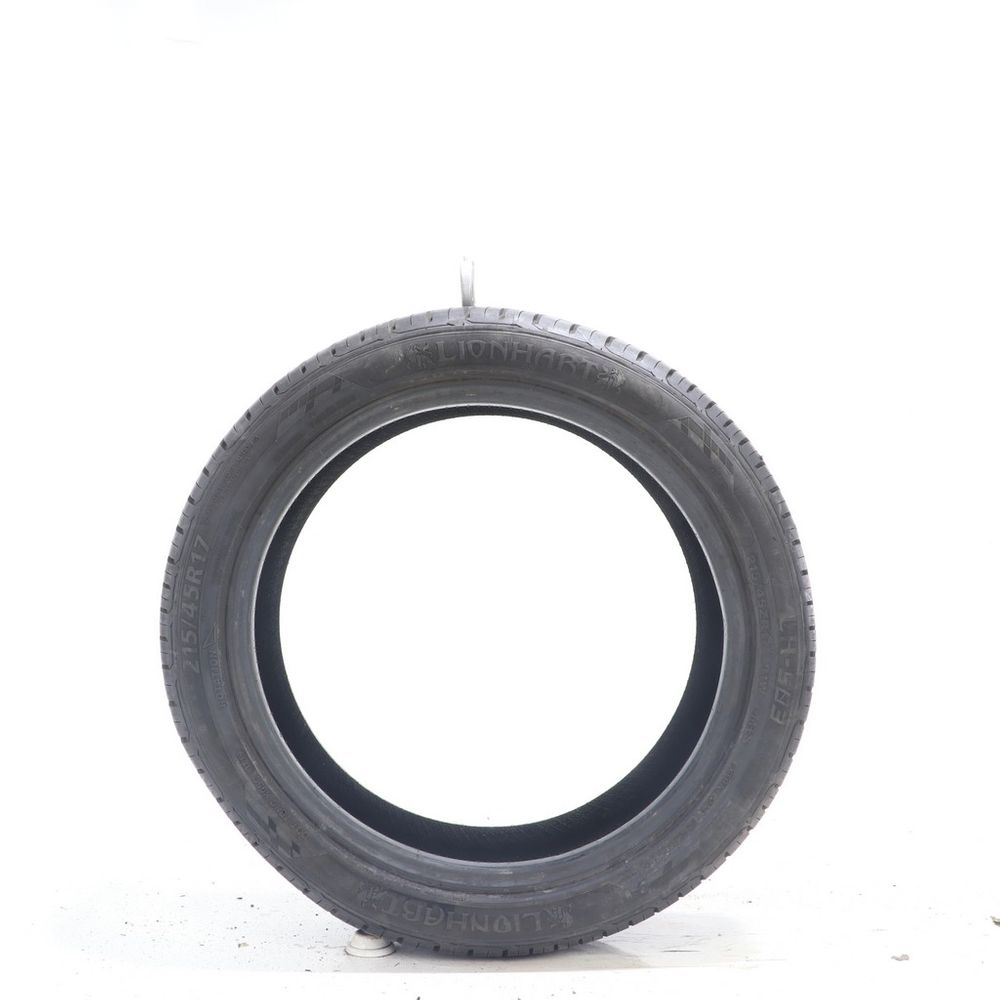 Set of (2) Used 215/45ZR17 Lionhart LH-503 91W - 8-9/32 - Image 6