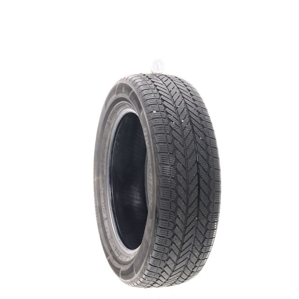 Set of (4) Used 225/60R18 Bridgestone WeatherPeak 100H - 6.5-7.5/32 - Image 1