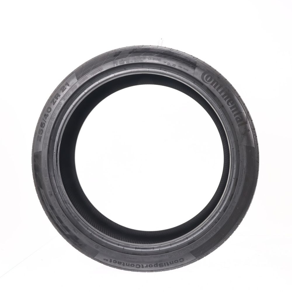 Set of (2) Used 255/40ZR21 Continental ContiSportContact 5P MO 102Y - 5.5/32 - Image 3