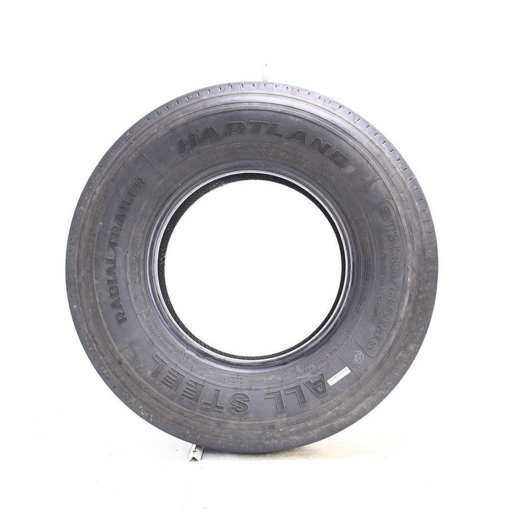 Set of (2) Used ST 235/85R16 Hartland All steel radial trailer 132/127N G - 7.5/32 - Image 3