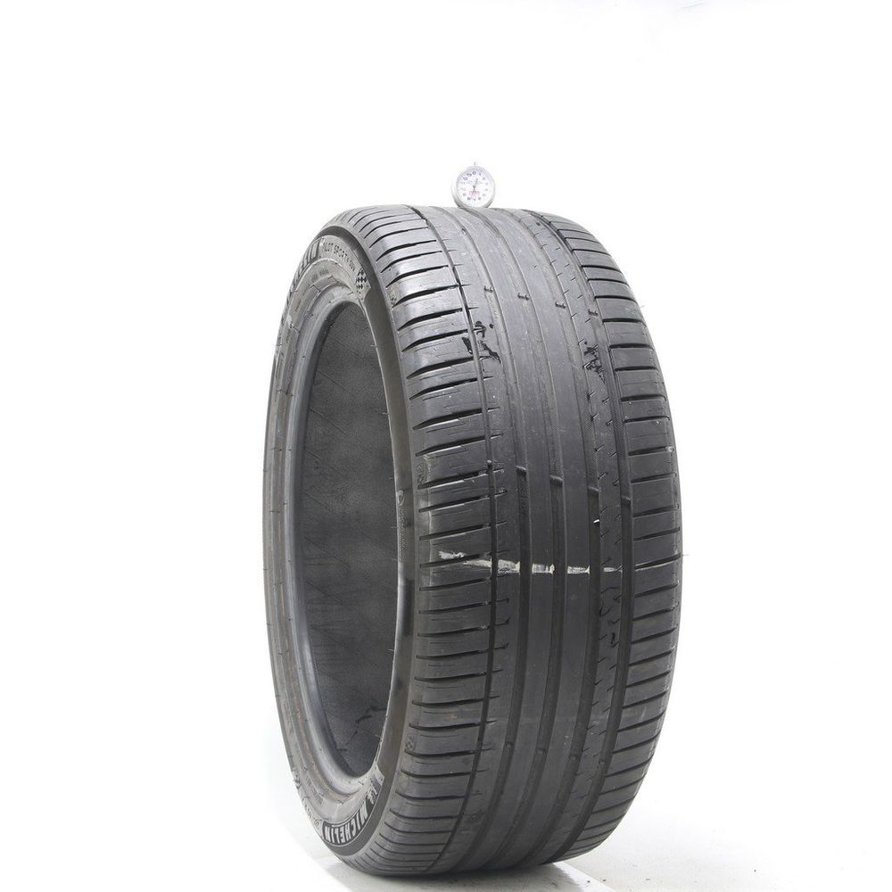 Set of (2) Used 285/40R21 Michelin Pilot Sport 4 SUV 109Y - 7.5-8/32 - Image 1