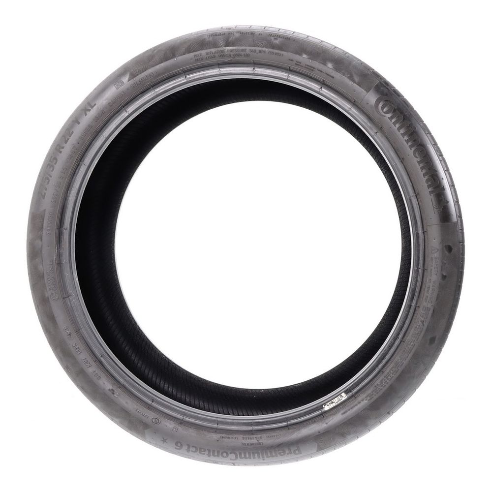 Set of (4) Used 275/35R22 Continental PremiumContact 6 104Y - 5.5-7/32 - Image 3