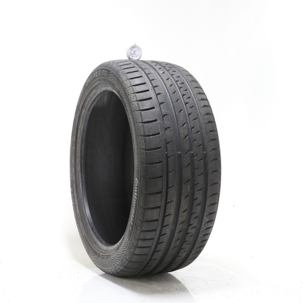 Used 265/40R20 Continental ContiSportContact 3 AO 104Y - 9/32 - Image 1