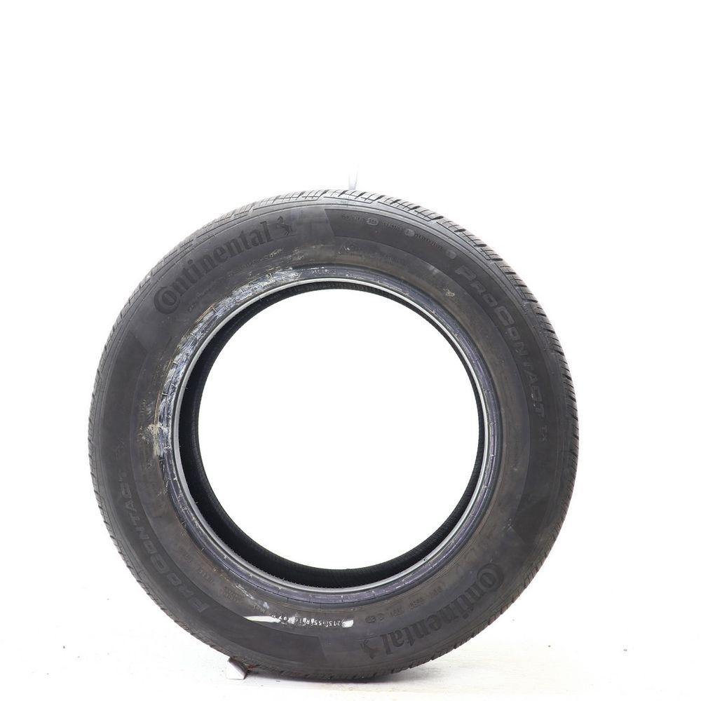 Set of (2) Used 215/55R16 Continental ProContact TX 97H - 5-6/32 - Image 6