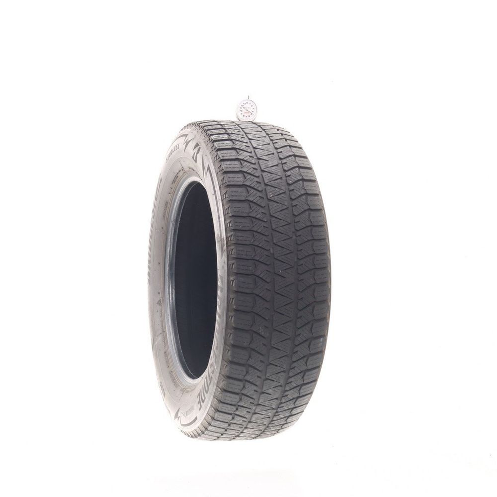 Set of (4) Used 225/65R17 Bridgestone Blizzak WS90 Studless 102H - 4.5/32 - Image 1