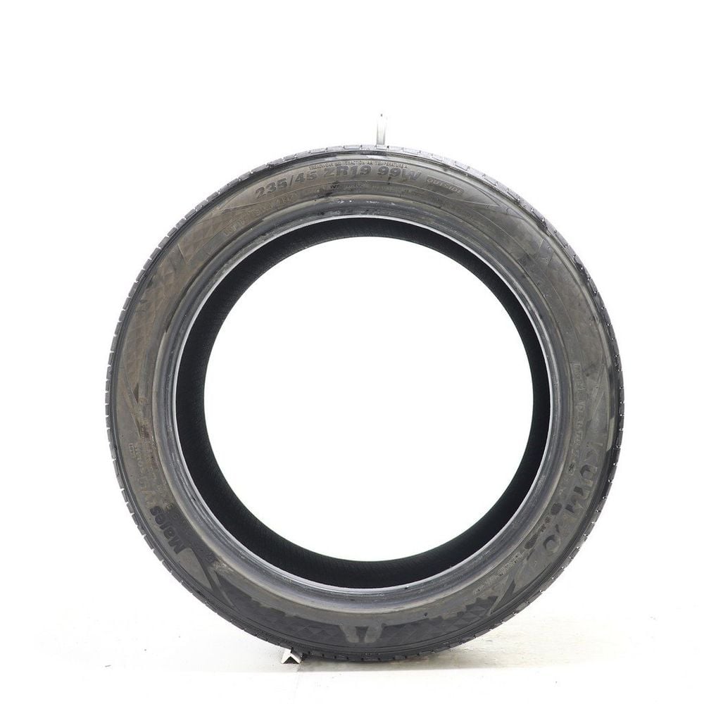Set of (2) Used 235/45ZR19 Kumho Majesty 9 Solus TA91 99W - 7.5-8/32 - Image 3