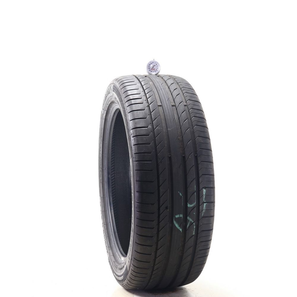 Set of (2) Used 255/45R20 Continental ContiSportContact 5 AO SUV 101W - 8.5/32 - Image 1