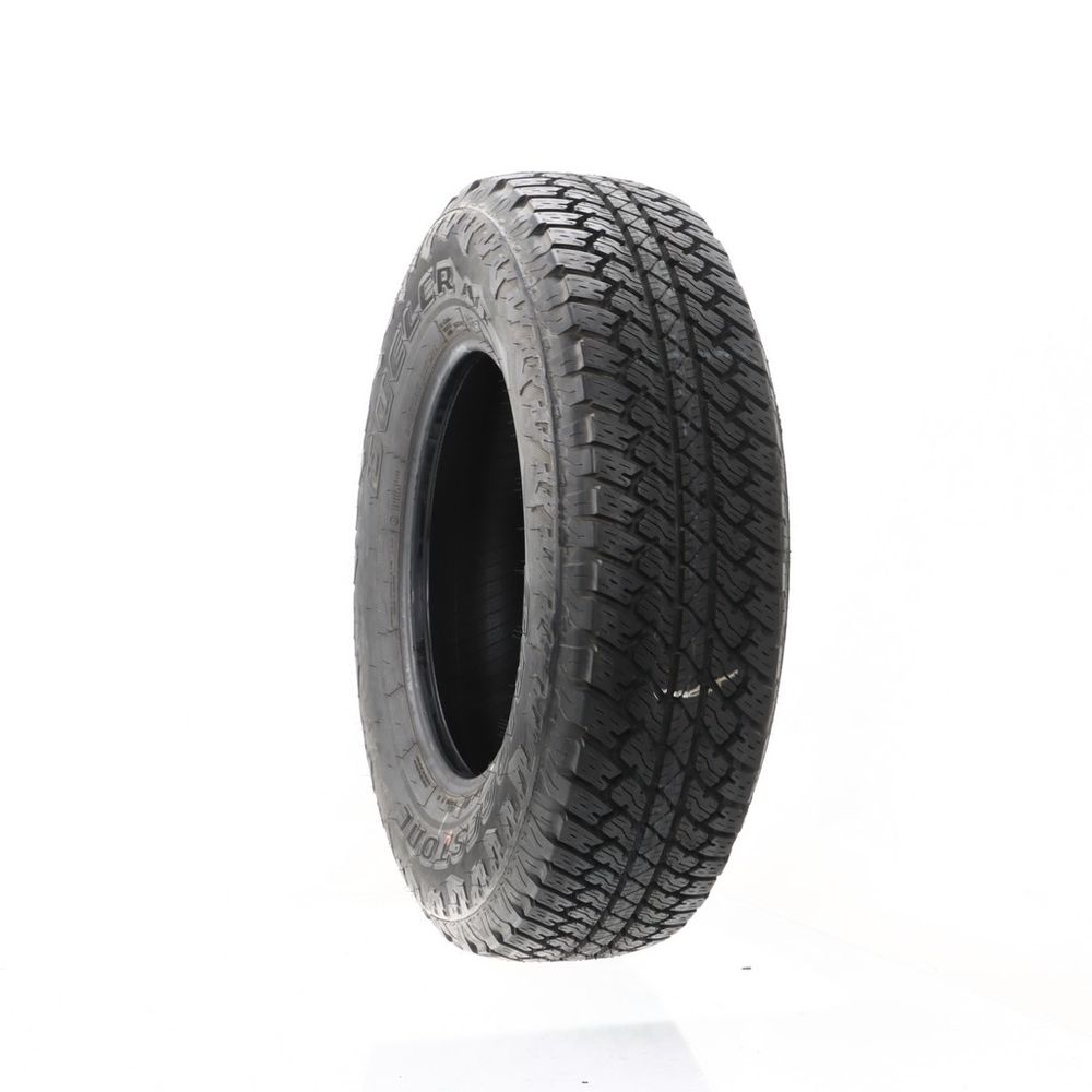 Set of (2) Driven Once 245/75R17 Bridgestone Dueler A/T RH-S 112T - 13.5-14/32 - Image 4