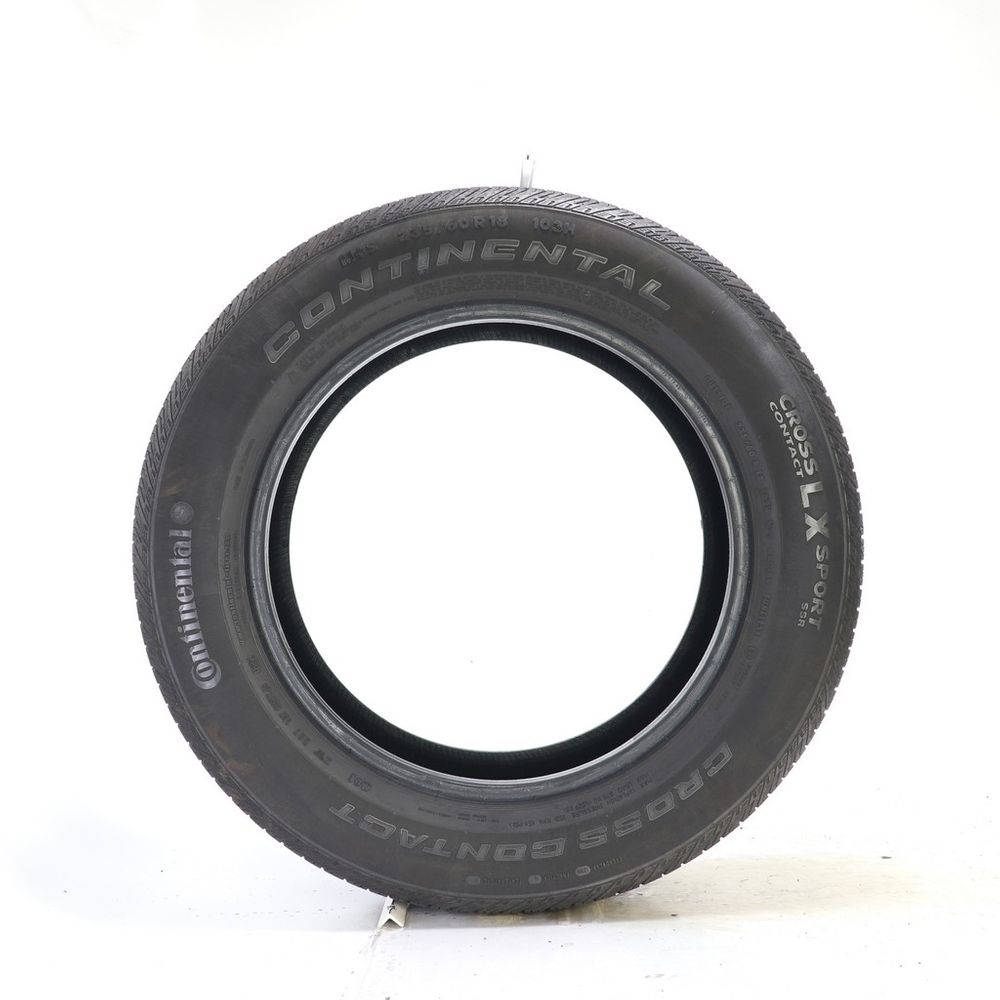 Used 235/60R18 Continental CrossContact LX Sport SSR 103H - 6.5/32 - Image 3