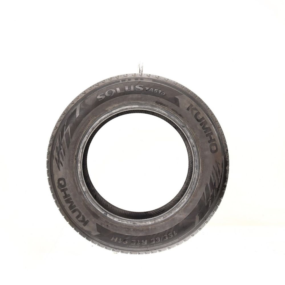 Set of (2) Used 195/65R15 Kumho Solus TA51a 91H - 8-9.5/32 - Image 3