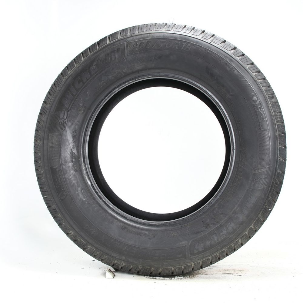 Set of (2) Used 265/70R18 Michelin Defender LTX M/S 116T - 10.5-11/32 - Image 3