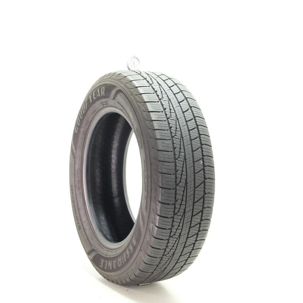 Set of (2) Used 235/65R18 Goodyear Assurance WeatherReady 106H - 6/32 - Image 1