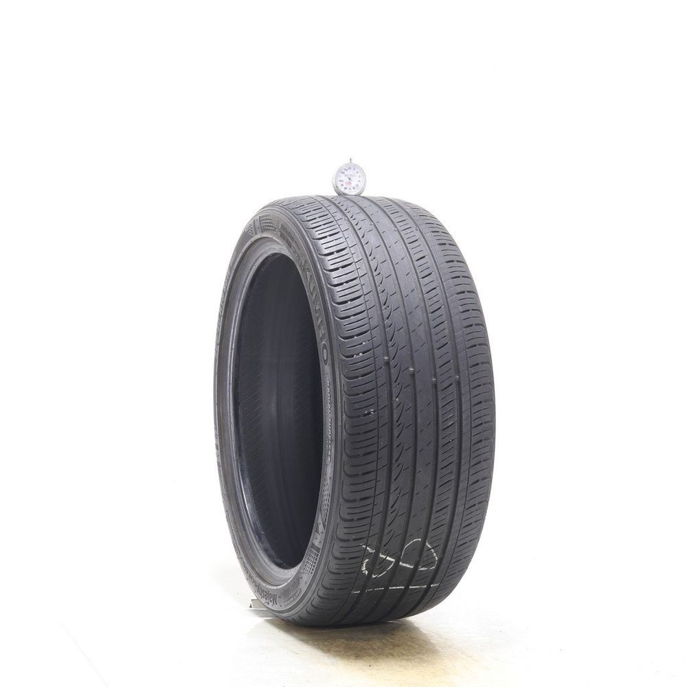 Set of (2) Used 225/40R18 Kumho Majesty Solus KU50 88W - 5-6.5/32 - Image 1