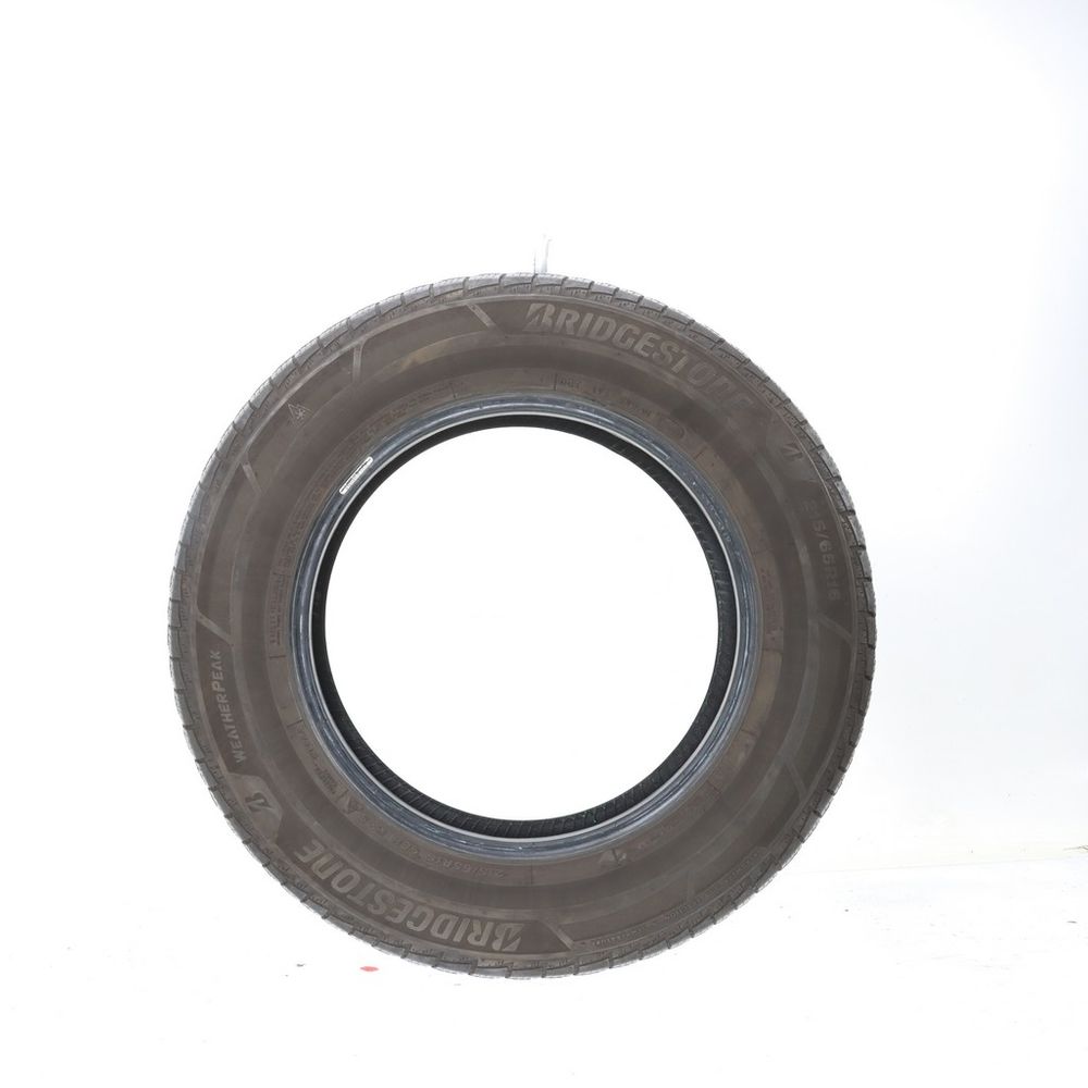 Set of (2) Used 215/65R16 Bridgestone WeatherPeak 98H - 6.5-7/32 - Image 3