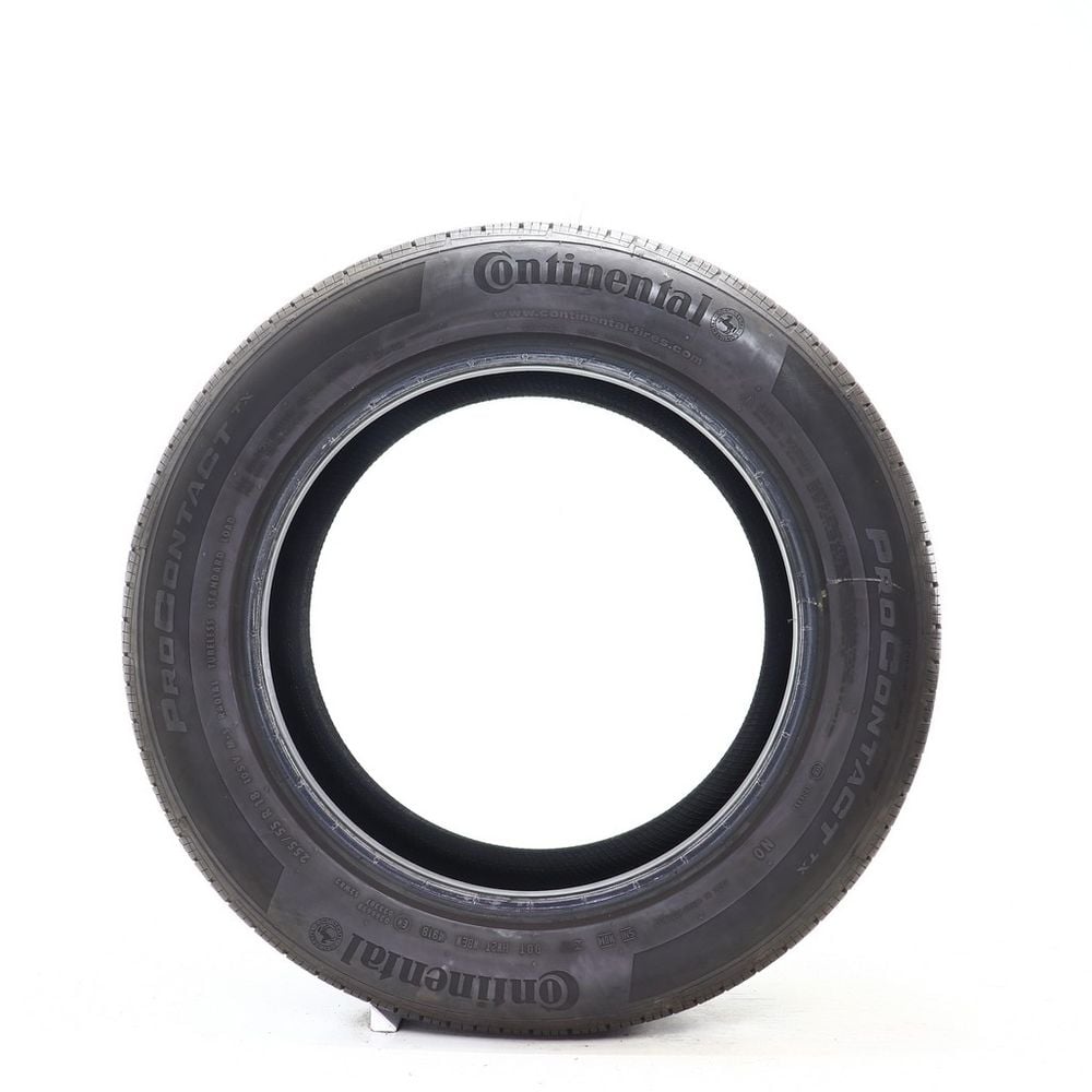 Set of (2) Used 255/55R18 Continental ProContact TX NO 105V - 5.5-7/32 - Image 6
