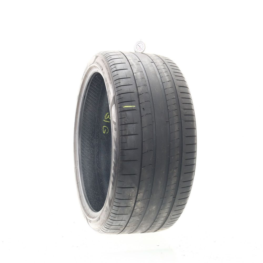 Set of (2) Used 325/30ZR23 Pirelli P Zero PZ4 L 109Y - 5-6/32 - Image 1