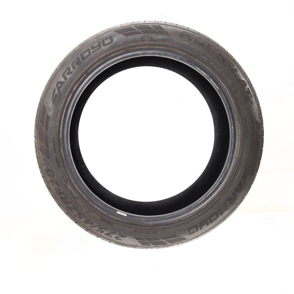 Set of (2) Used 275/45ZRF20 Arroyo Run Flat Plus 110Y - 8-9.5/32 - Image 6