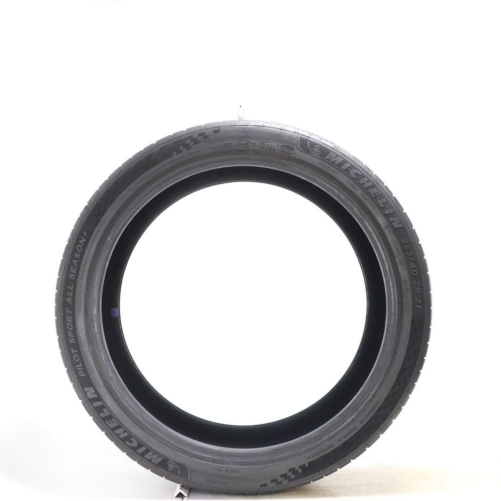 Set of (4) Used 255/40ZR21 Michelin Pilot Sport All Season 4 102Y - 5-6.5/32 - Image 3