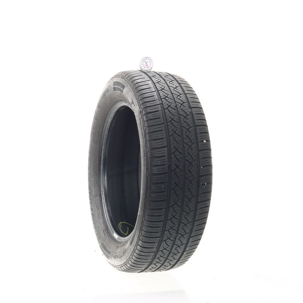 Set of (2) Used 225/60R18 Continental TrueContact Tour 100H - 5.5-6.5/32 - Image 1
