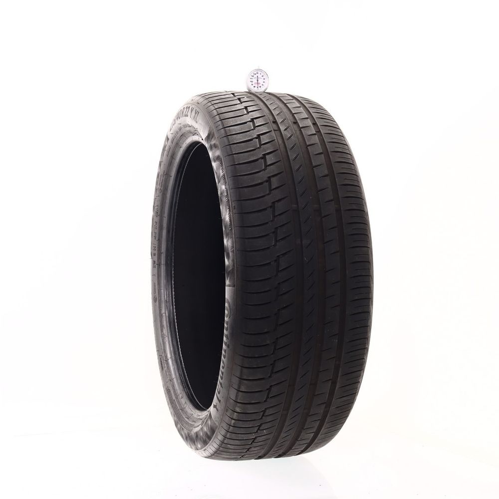 Set of (2) Used 275/40R22 Continental PremiumContact 6 SSR 107Y - 6.5-7.5/32 - Image 1