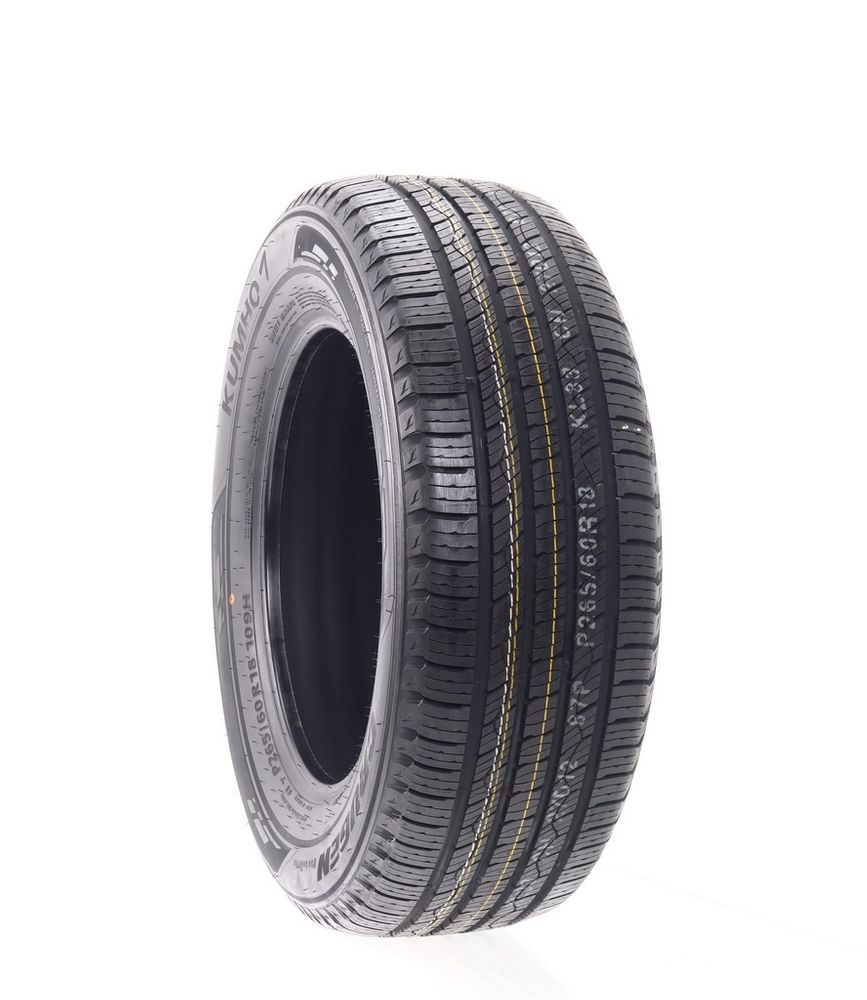 Set of (2) Driven Once 265/60R18 Kumho Crugen Premium 109H - 10/32 - Image 1