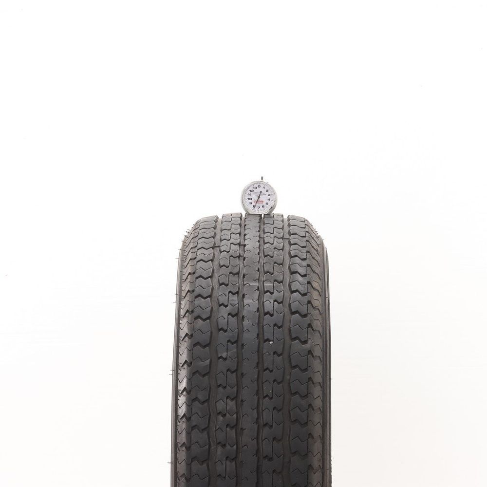 Set of (4) Used ST 225/75R15 Power King Towmax STR II 117/112L E - 7.5-8.5/32 - Image 2