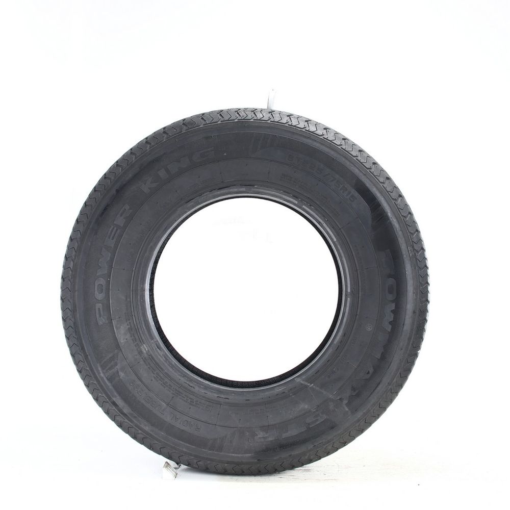 Set of (2) Used ST 225/75R15 Power King Towmax STR II 117/112L E - 8-8.5/32 - Image 3
