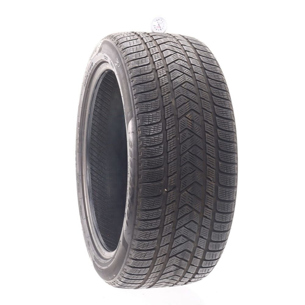 Set of (2) Used 285/40R21 Pirelli Scorpion Winter 109V - 5-6/32 - Image 4