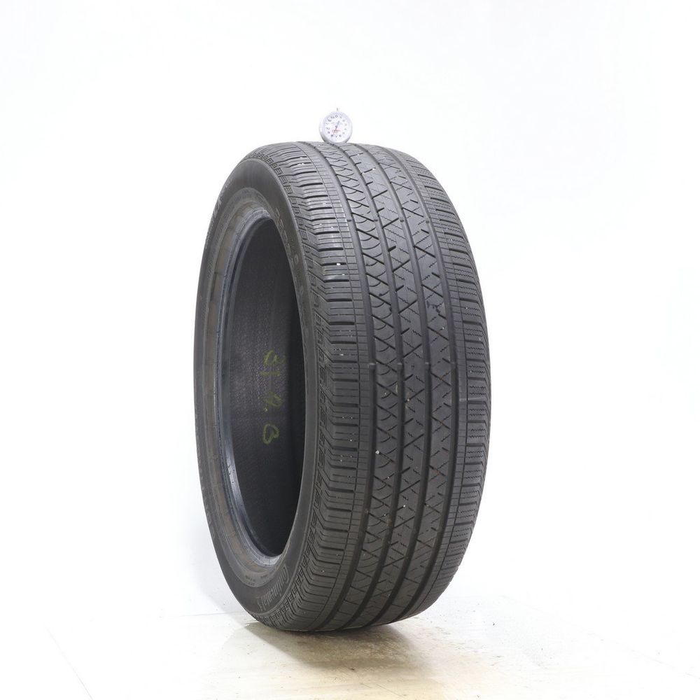 Set of (2) Used 245/50R20 Continental CrossContact LX Sport 102V - 7.5-8/32 - Image 1