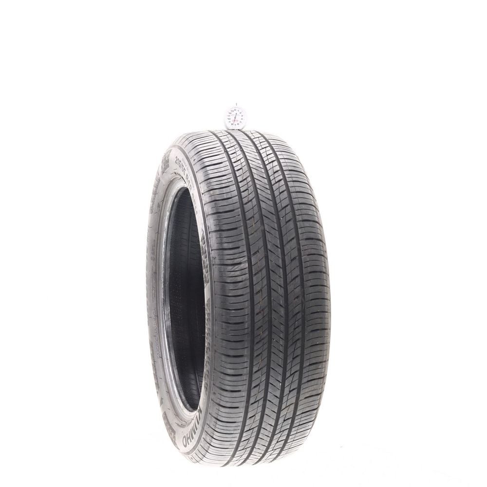 Set of (2) Used 215/55R18 Kumho Crugen HP71 95H - 7.5/32 - Image 1