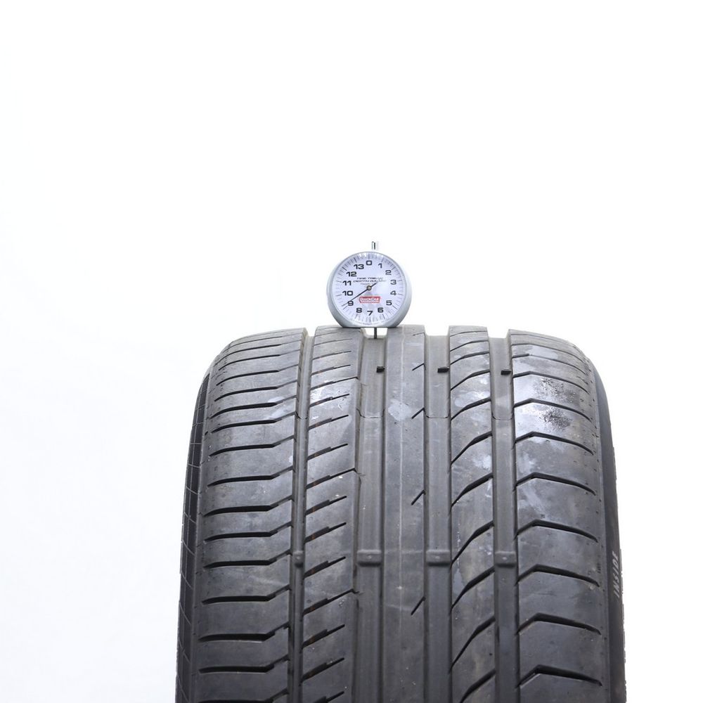 Set of (2) Used 245/35ZR21 Continental ContiSportContact 5P TO ContiSilent 96Y - 9/32 - Image 2